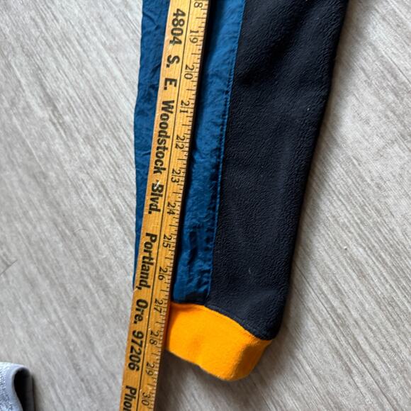 Nike Sportswear Fleece Sweatshirt Crop Womens XL Colorblock 1/4 Zip Pullover - Picture 7 of 8